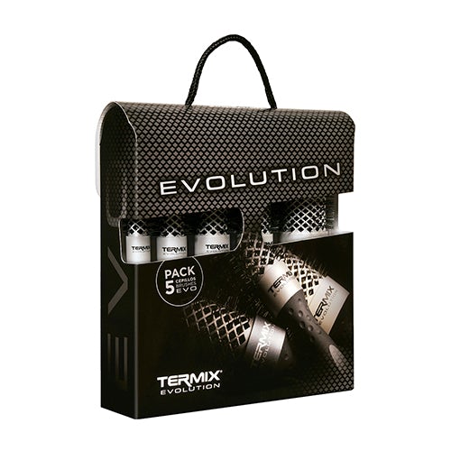 Kit Cepillos Profesionales Redondos Evolution Basic Maletín 5pzas